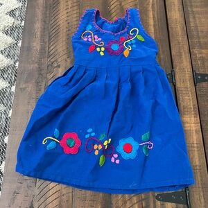 Toddler Girl Mexican Style Dress Size 3T
